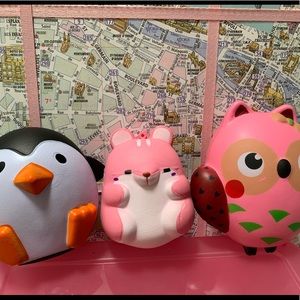 3 pack of squishies